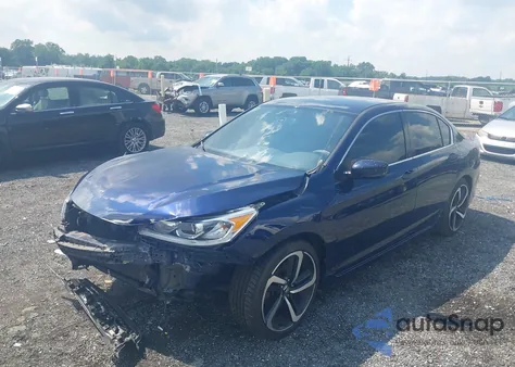 2016 Honda Accord Sport из США, поврежденный, VIN 1HGCR2F55GA186254